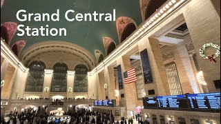 Grand Central Station decorated for the holidays [upl. by Demott138]