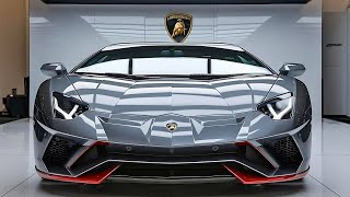 2025 Lamborghini Aventador – Redefining Speed Luxury and Style [upl. by Wellington]