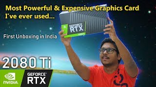 RTX 2080 Ti is here Most Powerful Graphics Card Ive ever used [upl. by Nace778]