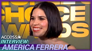 America Ferrera Talks Potential ‘Sisterhood Of The Traveling Pants’ 3 [upl. by Lottie]