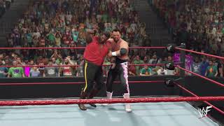 Quebecers Vs Hart Foundation Wwe 2k23 [upl. by Perusse]