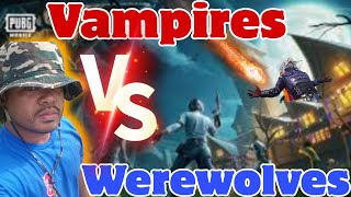 Vampires Vs Werewolves Gameplay 😱 PUBG MOBILE [upl. by Carlee]