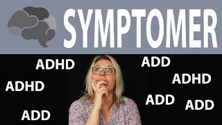 Symptomer på ADHD [upl. by Snowber]