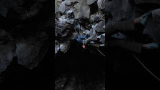 The hardest sequence of ‘Quarter Horse’ 7a in Ettringen rockclimbing crux shorts climbing cave [upl. by Elayor337]