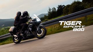 Introducing the ALLNEW Triumph Tiger Sport 800  Touring [upl. by Keligot]