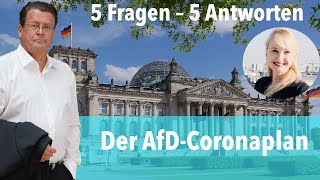 Der AfDCoronaplan 5 Fragen  5 Antworten [upl. by Enitsirhc]