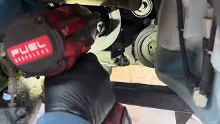 Crossland x oil pump pickup cleaning and wet timing belt replacement time lapse [upl. by Hgielah]