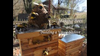 Winter ProjectBuilding a Beehive from a kit Making Bees [upl. by Ellary]