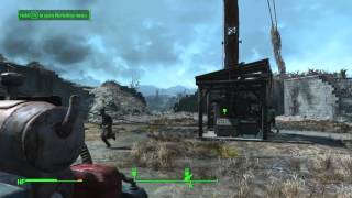 Fallout 4 Turning On The Radio Tower quotTaking Independencequot [upl. by Ahtreb]