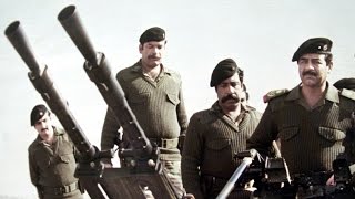 Saddam Hussein with his Army 1982 صدام حسين يشارك في القادسية عام ١٩٨٢ مع جنوده [upl. by Sandie]