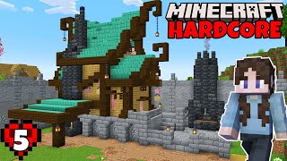 Transforming a Blacksmith in HARDCORE Minecraft  Ep5 [upl. by Besse]