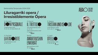 ABAO Bilbao Opera 73 Temporada 20242025 [upl. by Myke880]