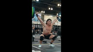 TwoTime Fittest Man on Earth Justin Medeiros Sets New Worldwide Record in CrossFit Semifinal Test 6 [upl. by Ainessej]