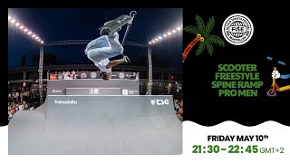 FISE MONTPELLIER 2024  Scooter Freestyle Spine Ramp Men Final [upl. by Nodnahs]