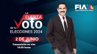 EN VIVO LaFuerzaDeTuVoto  Transmisión especial resultados de la elección 2024 y más detalles [upl. by Ahsiyk]