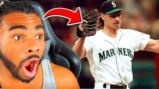 NFL FAN REACTS TO There Will Never Be Another Randy Johnson BASEBALL REACTION [upl. by Yatnod]