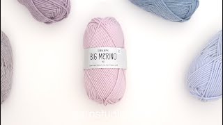 DROPS Big Merino  Superwash treated extra fine merino wool [upl. by Htebyram213]