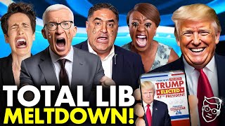 Libs Have Salty UNHINGED MELTDOWNS Live OnAir After Trump SHOCKS World with Historic LANDSLIDE WIN [upl. by Hobie]