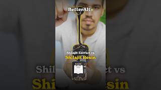 Shilajit Extract vs Shilajit Resin betteralt naturalshilajit [upl. by Acinnor]