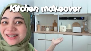 Makeover dapur rumah baru [upl. by Harutak]