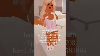 pink pjs code  codes for bloxburg or berry avenue roblox bloxburg aesthetic berryavenue [upl. by Ahsenwahs]