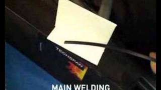 TECHSPAN PLASTIC WELDER  PLASTIC WELDING INSTRUCTIONAL VID [upl. by Casi]