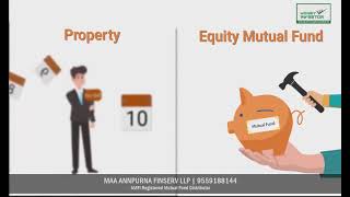 Mutual funds Vs Property  Mutual funds [upl. by Eocsor]