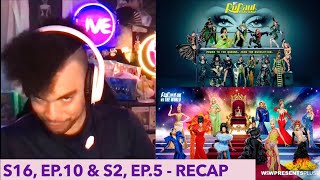 The Rant UP  RPDR Season 16 Ep10 amp UK vs The World 2 Ep5 Recap [upl. by Nashom]