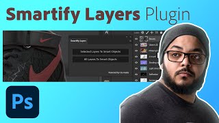 Use the Smartify Layers Photoshop Plugin to Convert Layers Into Smart Objects  Adobe Creative Cloud [upl. by Torbert]