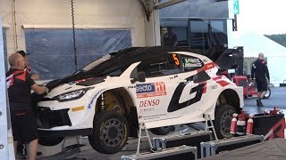 WRC Secto Rally Finland 2024 Service Park Atmosphere By PierrotRallye54 [upl. by Nedyarb]