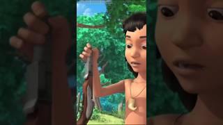 🙂 Tabaki ne Mowgli se bola jhuth 🙁 mowgli cartoon shorts shortfeed youtubeshorts [upl. by Aicelef]