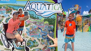 Surprise Birthday at Aquatica SeaWorld  Water Park Orlando [upl. by Retsehc401]