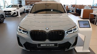 2024 BMW X4 M40i  Exterior amp Interior [upl. by Noswad664]