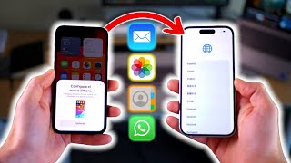 Cómo Pasar TODOS los DATOS de un iPhone a otro iPhone [upl. by Anaiuq]