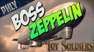 DER ZEPPELIN amp LANDSHIP TANK Toy Soldiers Game Gameplay [upl. by Ahsyas371]