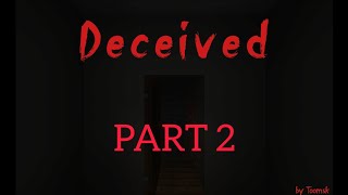 Decieved  Minecraft PE Horror Map Part 2 RRated [upl. by Osithe438]