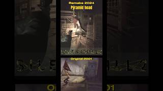 Silent hill 2 remake VS silent hill original Pyramid head تختيم gaming game4k vs gameplay قيم [upl. by Peper747]