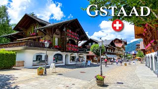 Gstaad a magical Swiss village loved by the rich and famous 🇨🇭 Switzerland 4K [upl. by Hummel]