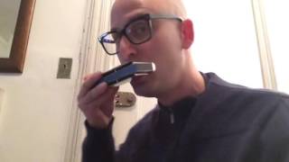 Chromatic Harmonica Lesson 2  Single Notes [upl. by Winni]