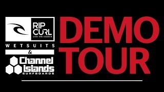 Rip Curl x Channel Islands Surfboards Demo Tour [upl. by Esorlatsyrc]