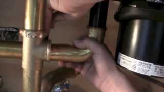 How to Install Plumbing for Underneath your Kitchen Sink stepbystep [upl. by Konyn]