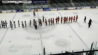 RoughRiders Hockey Club vs Ames Cyclones  Varsity 12062023 [upl. by Dayir]