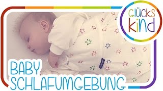 Babys Schlafumgebung  Schlafsack und AIR SLEEP Matratze  Das Glückskind  BabyBlog [upl. by Anauqat]