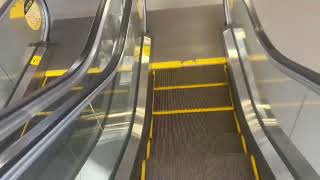 Schindler Rental Car Escalators at Orlando Int’l Airport Terminal C Parking Deck  Orlando FL [upl. by Atika531]