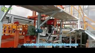 Automatic passivation line plating machine from Ruisite [upl. by Enneirb]