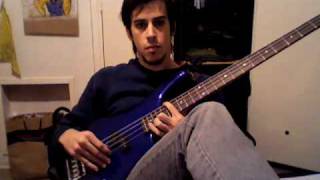 Massive Attack quotTeardropquot BASS COVER [upl. by Sandra]