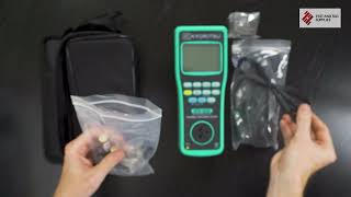 Kyoritsu 6205 Portable Appliance Tester Unboxing [upl. by Nefen]