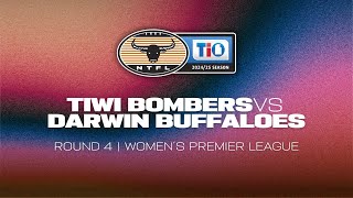 Tiwi Bombers v Darwin Buffaloes 202425 TIO NTFL Womens Premier League  Round 4 [upl. by Pyotr310]