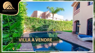 Villa vide à vendre 600m² piscine privée Targa Marrakech [upl. by Llednav]