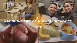 DAY IN THE LIFE OF A DENTAL HYGIENIST VLOG [upl. by Ise]